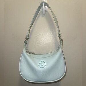 NWOT Anne Klein Icy Blue Shoulder Bag